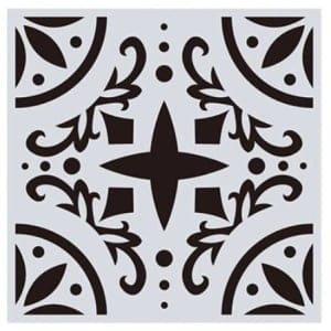 Mandala 8by8 inch stencils (Design 14)