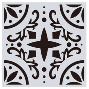 Mandala 8by8 inch stencils (Design 14)