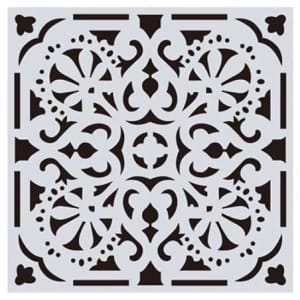 Mandala 8by8 inch stencils (Design 15)