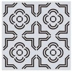 Mandala 8by8 inch stencils (Design 2)