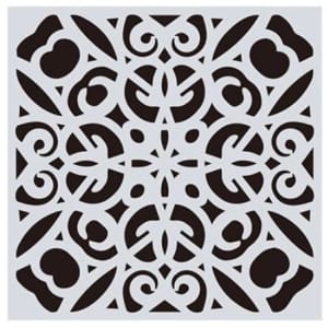 Mandala 8by8 inch stencils (Design 6)