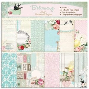 Believing (Pack of 24 sheets) - 6 by 6 inch