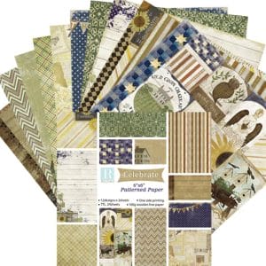 Celebrate (Pack of 24 sheets) - 6 by 6 inch