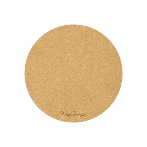 10 inch MDF Circle Base