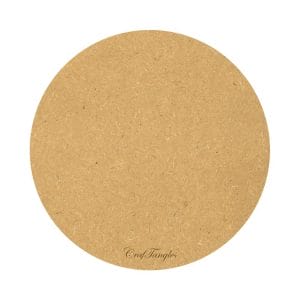 12 inch MDF Circle Base