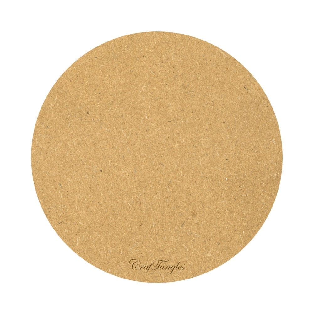 12 inch MDF Circle Base CrafTangles 5mm Mixed Media base 12Inches Circle 12 inch MDF Circle Base