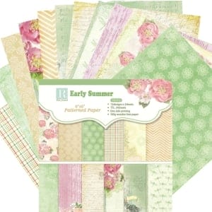 Early Summer (Pack of 24 sheets) - 6 by 6 inch
