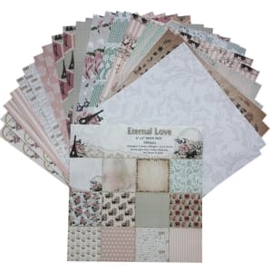 Eternal Love (Pack of 24 sheets) - 6 by 6 inch
