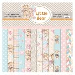 Little Bear (Pack of 24 sheets) - 6 by 6 inch