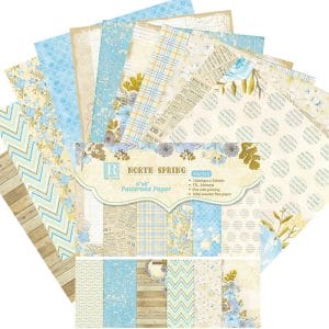 North Spring (Pack of 24 sheets) - 6 by 6 inch