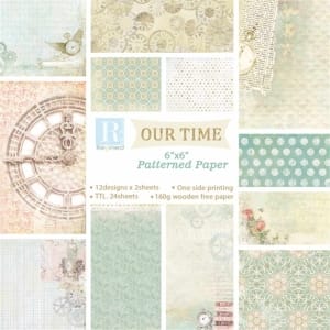 Our Time (Pack of 24 sheets) - 6 by 6 inch