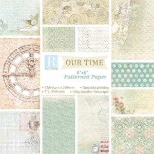 Our Time (Pack of 24 sheets) - 6 by 6 inch