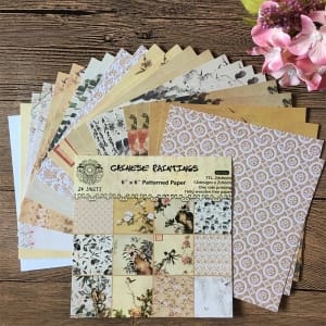 Paintings (Pack of 24 sheets) - 6 by 6 inch