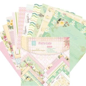 Pretty Lady (Pack of 24 sheets) - 6 by 6 inch
