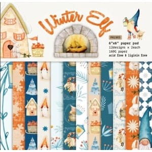 Winter Elf (Pack of 24 sheets) - 6 by 6 inch