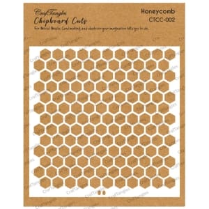 CrafTangles Chipboard Cuts - Honeycomb
