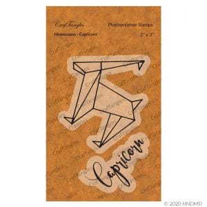 CrafTangles Photopolymer Stamps - Horoscopes - Capricorn
