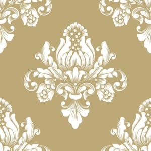 German Decoupage Napkins (5 pcs) - Barok Gold