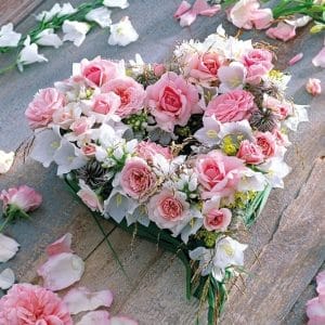 German Decoupage Napkins (5 pcs) - Heart of Roses