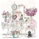 German Decoupage Napkins (5 pcs)  - Roommates