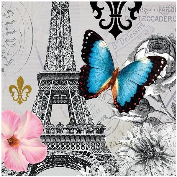 German Decoupage Napkins (5 pcs) - Ici Paris