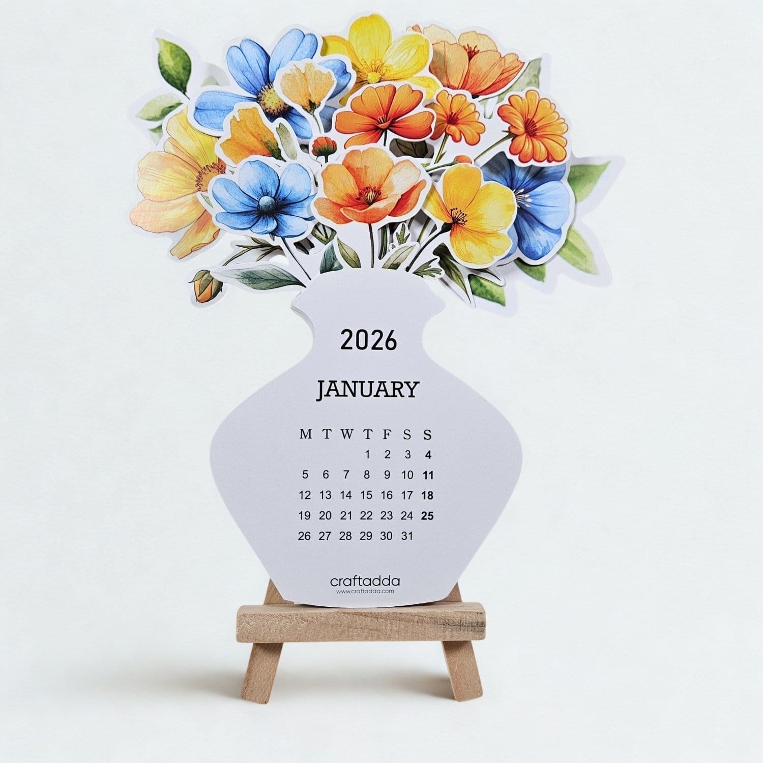 CrafTangles New Year Calendar CrafTanglesCalendar floral bouqet 2026 1 CrafTangles New Year Calendar - Image 5