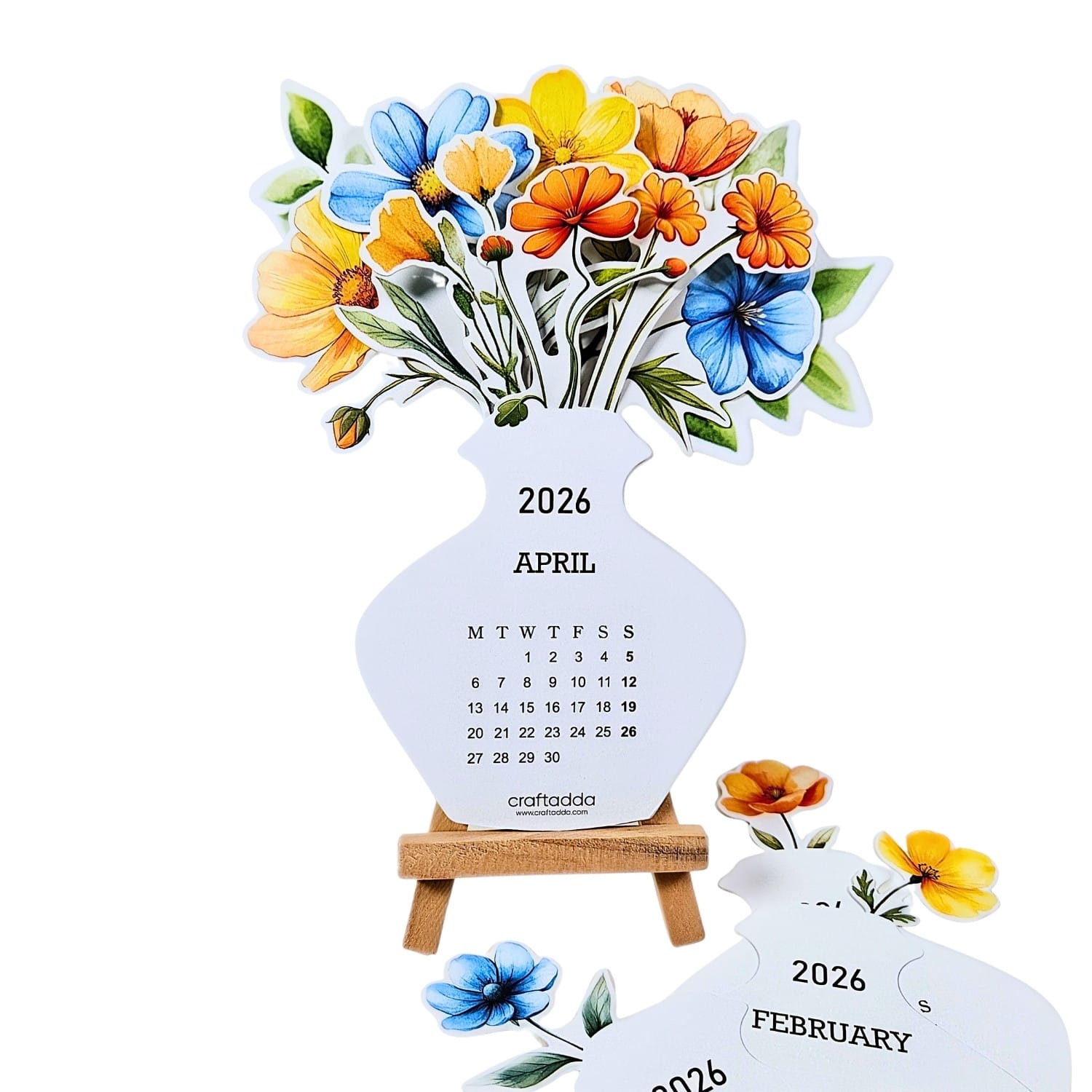 CrafTangles New Year Calendar CrafTanglesCalendar floral bouqet 2026 2 CrafTangles New Year Calendar - Image 4