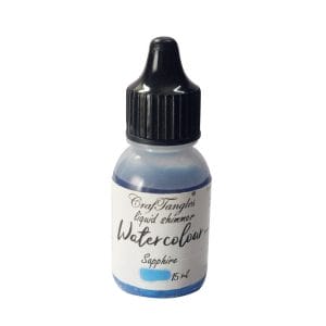 CrafTangles Liquid Shimmer Watercolor (15 ml) - Sapphire