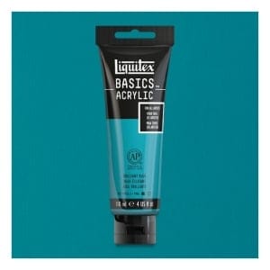 Liquitex Basics Acrylic Paint - Brilliant Blue (118ML)