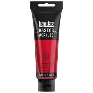 Liquitex Basics Acrylic Paint - Naphthol Crimson (118ML)