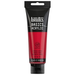 Liquitex Basics Acrylic Paint - Naphthol Crimson (118ML)