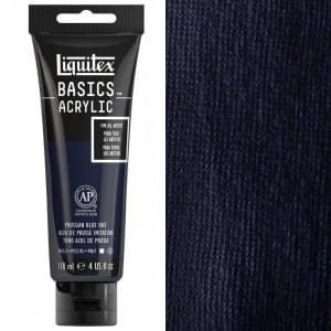 Liquitex Basics Acrylic Paint - Prussian Blue Hue (118ML)
