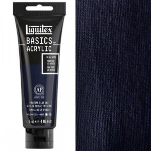 Liquitex Basics Acrylic Paint - Prussian Blue Hue (118ML)
