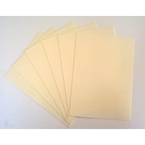Foam Sheets - Light Cream / Natural White (10 sheets) (Craft Foam)