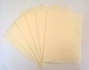 Foam Sheets - Light Cream / Natural White (10 sheets) (Craft Foam)
