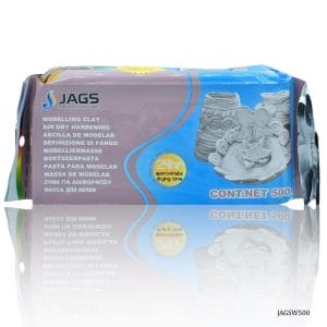 Jags Modelling Clay - White (500gms)