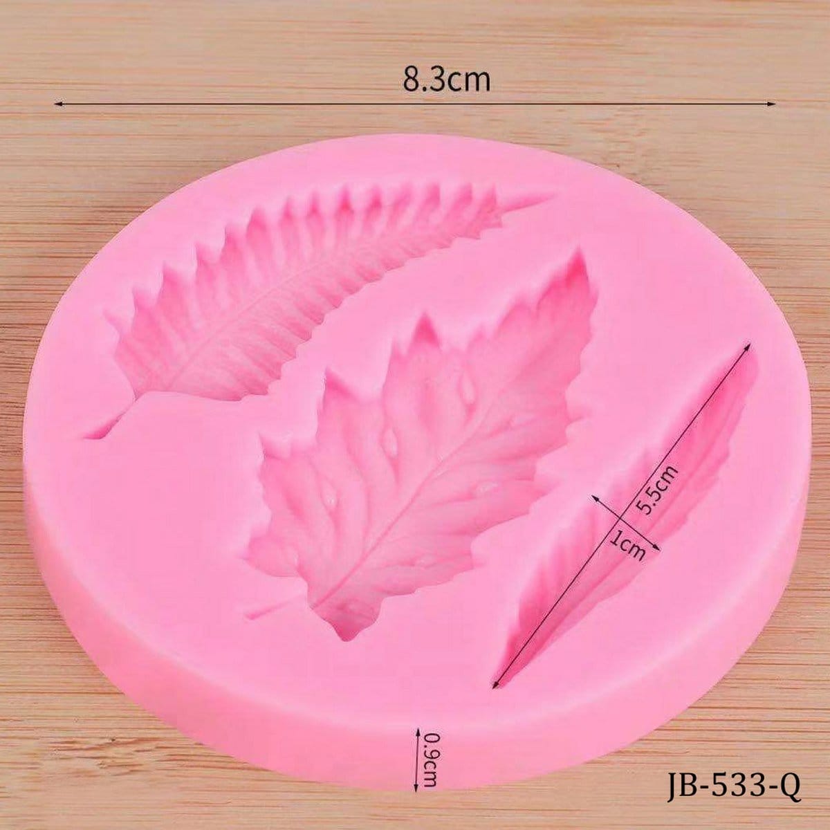 Leaves Silicone Clay Mould JB 533 Q silicone mould Leaves Silicone Clay Mould