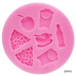 Fast Food Silicone Clay Mould
