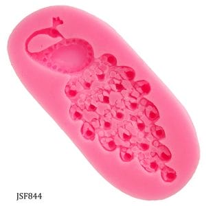 Peacock Silicone Clay Mould
