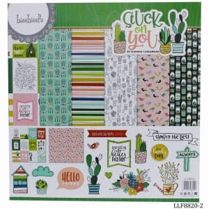 LianFa 12by12 inch Scrapbook Paper - Stuck on You