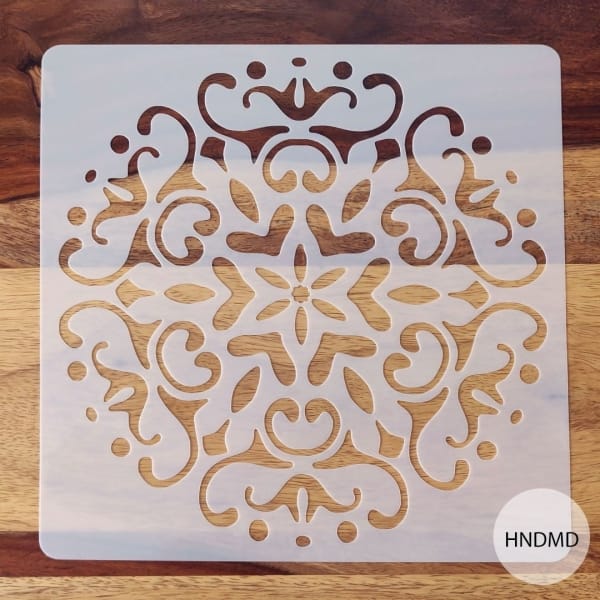 8by8 inch stencil - Design 22