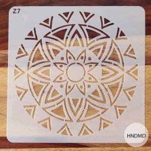 8by8 inch stencil - Design 23