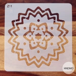 8by8 inch stencil - Design 24