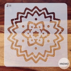 8by8 inch stencil - Design 24