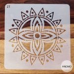 8by8 inch stencil - Design 28