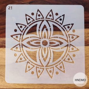 8by8 inch stencil - Design 28