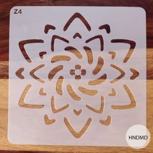8by8 inch stencil - Design 29