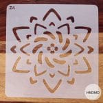 8by8 inch stencil - Design 29