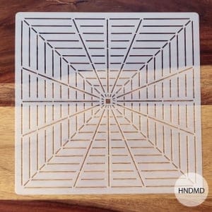 8by8 inch stencil - Design 33