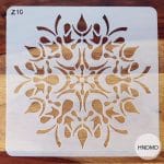 8by8 inch stencil - Design 35